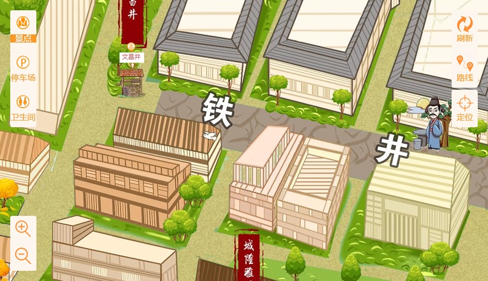 中江智慧景区：手绘地图与语音导览的完美融合