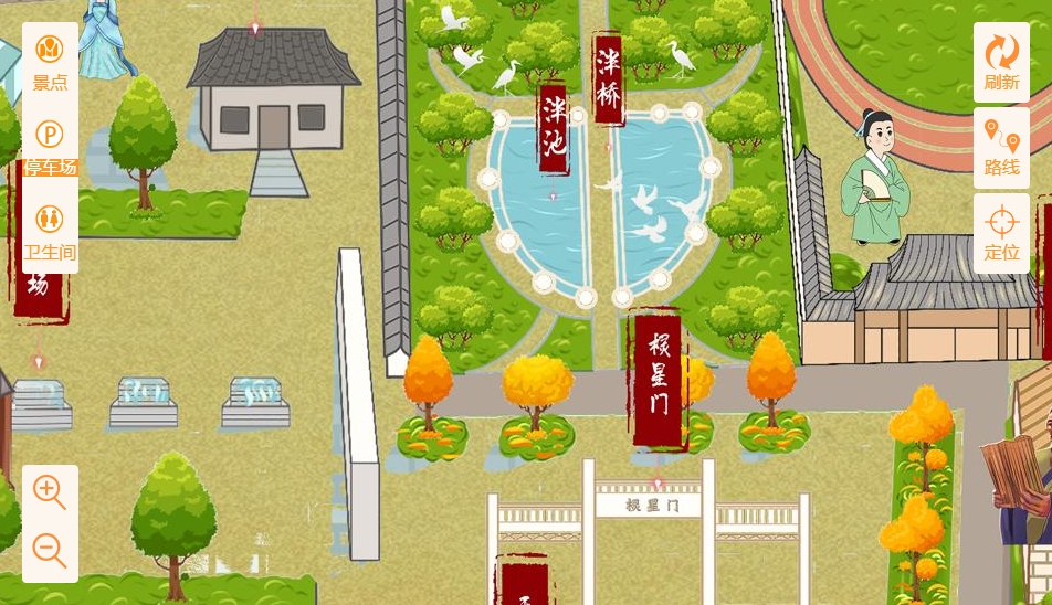 中江手绘地图景区语音讲解导览系统：智慧景区建设的基石